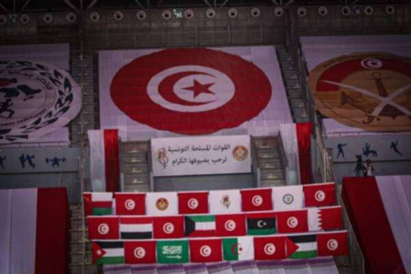 من مراسم التتويج