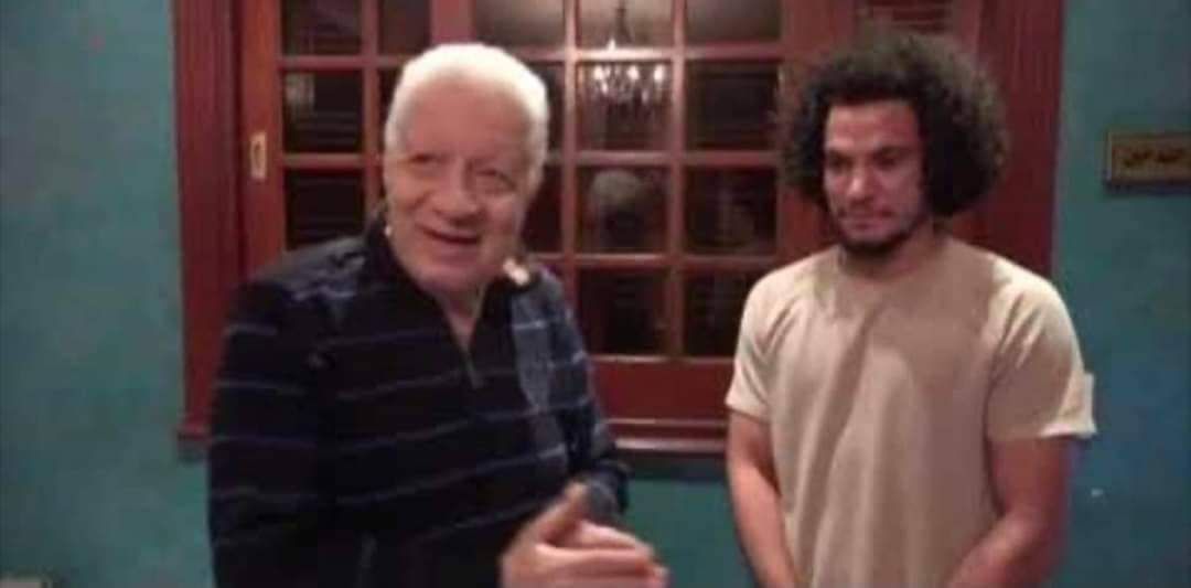 مرتضى منصور وعمرو السيسي