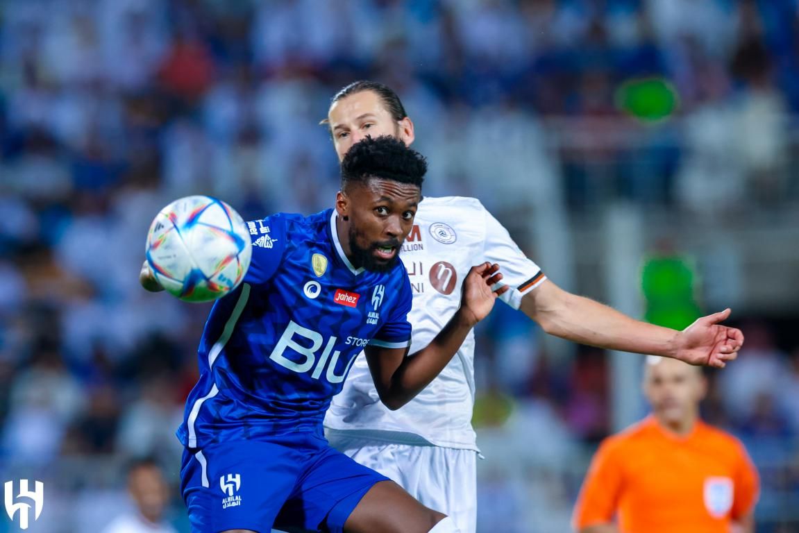 من اللقاء (نقلا عن حساب الهلال على تويتر)