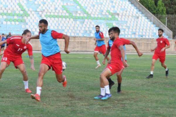 من تدريبات المنتخب اللبناني - أرشيفية