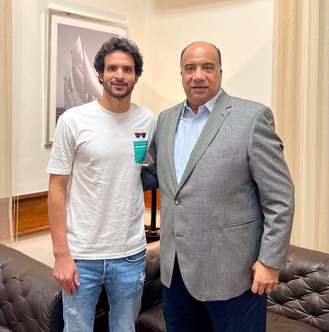 محمد مصيلحي رفقة محمود علاء