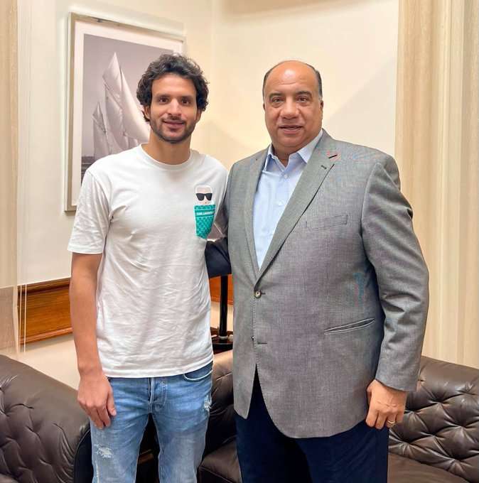 محمد مصيلحي رفقة محمود علاء