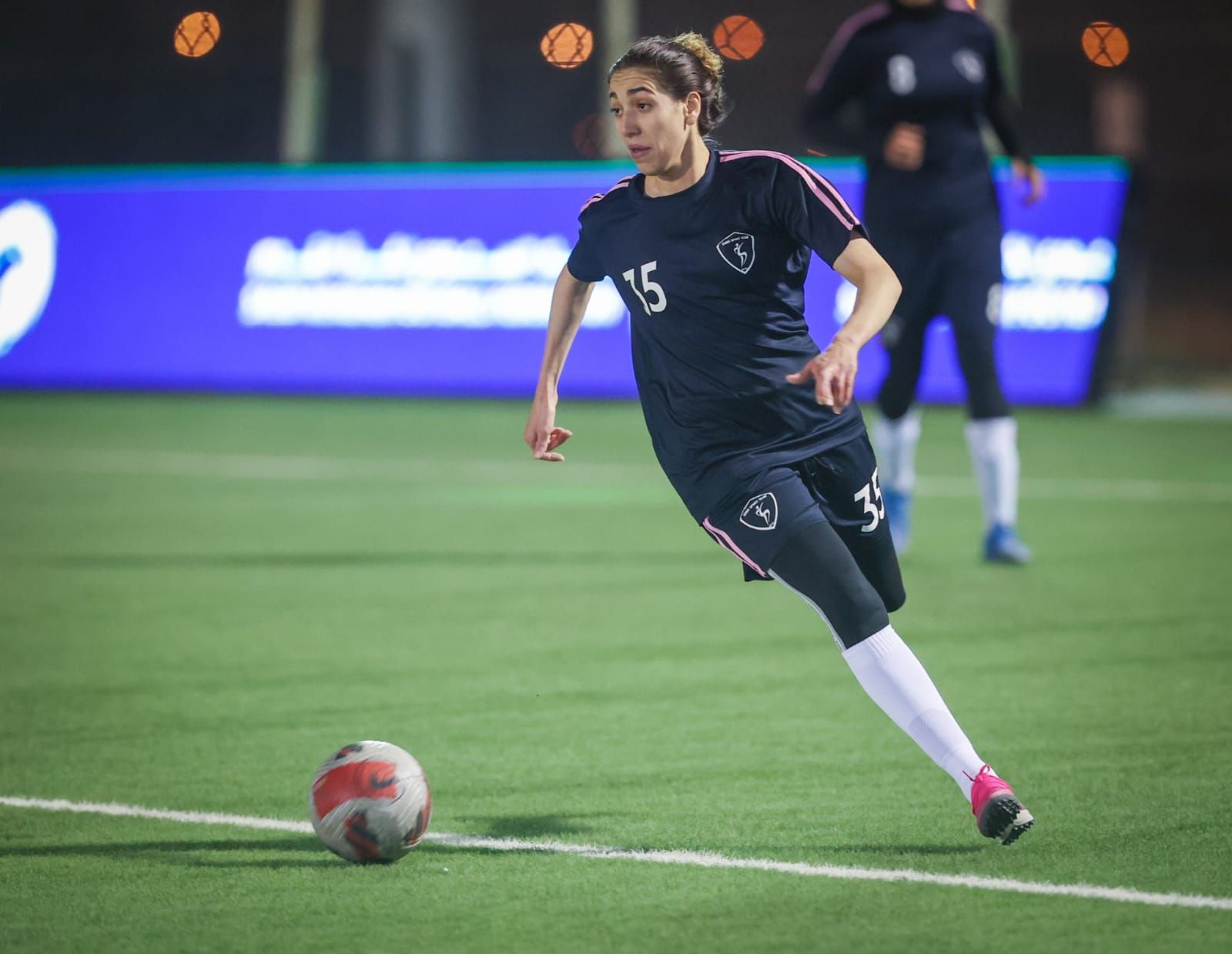 من إحدى مباريات فريق سما بدوري المناطق 2021