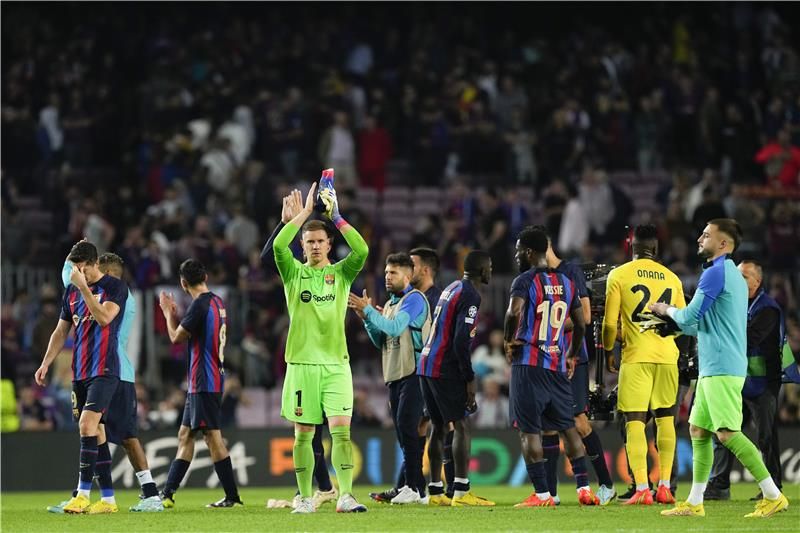 لاعبو برشلونة
