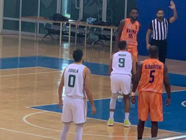 من مباراة الاتحاد و كاظمة