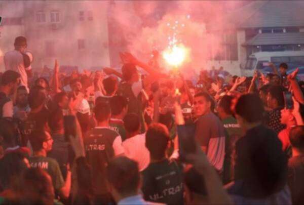 من الحضور الجماهيري لتدريب الوحدات