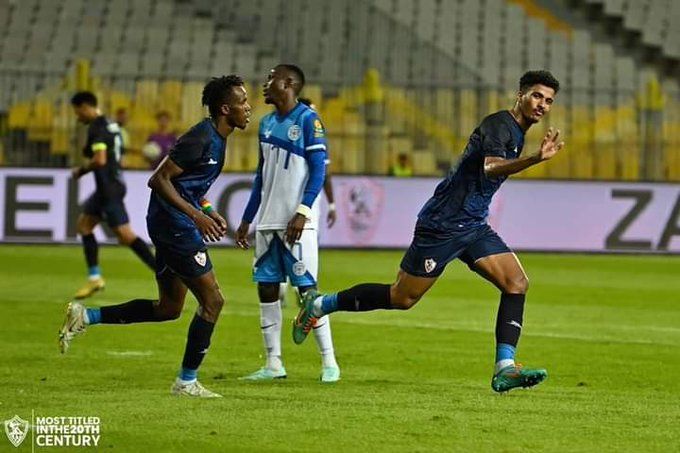 من مواجهة الذهاب بين الزمالك وفلامبو