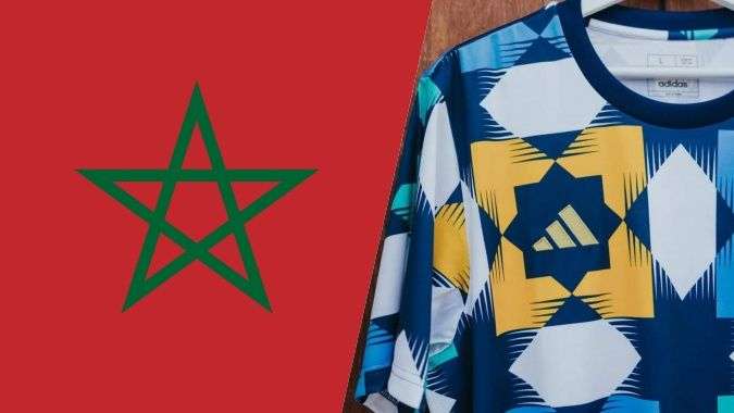 تصميم لقمصان منتخب الجزائر مستوحى من الزليج المغربي