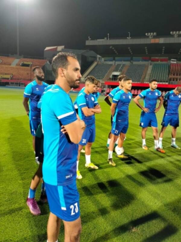 جانب من استعدادات الفريق