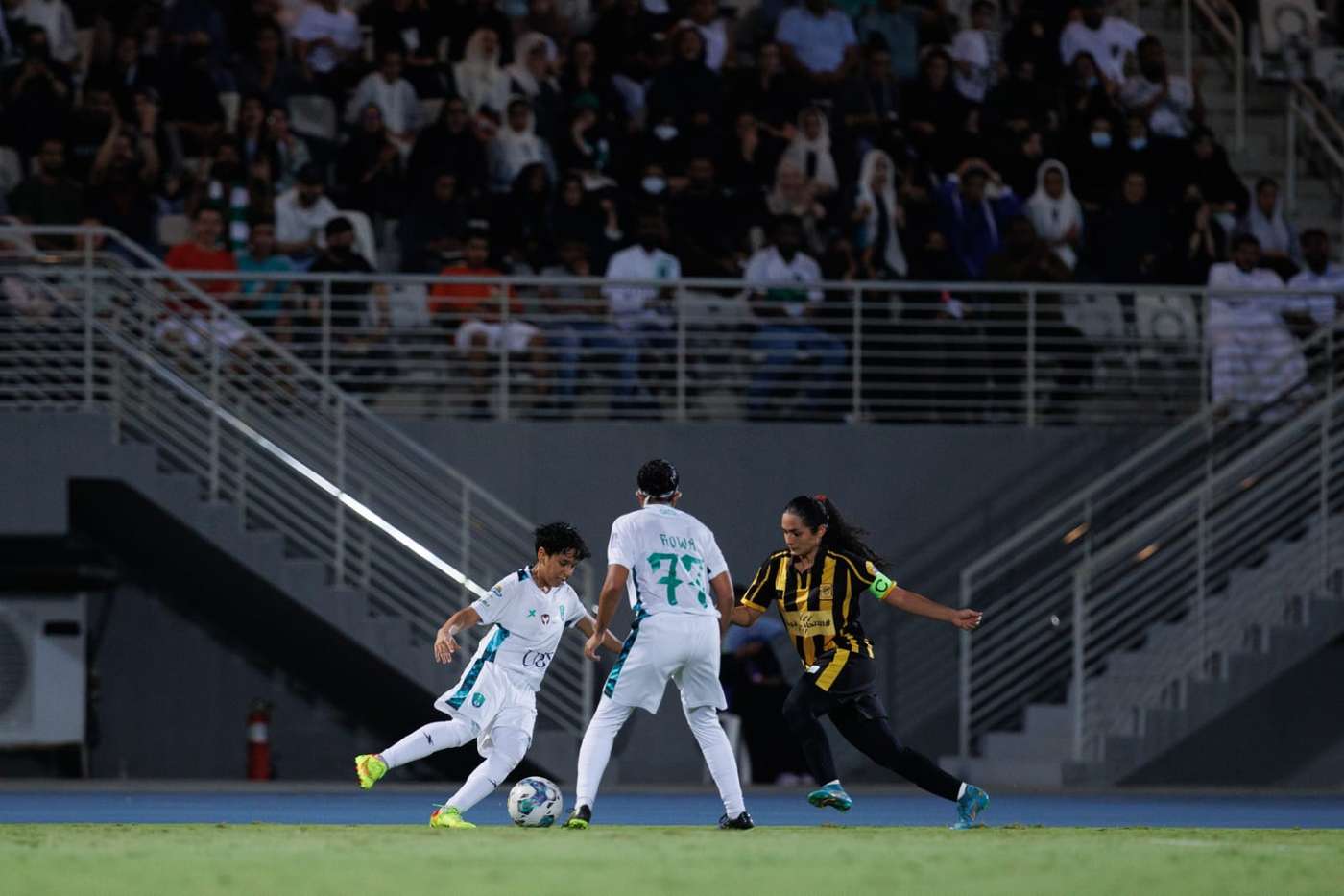 من مباراة الاتحاد والأهلي للسيدات