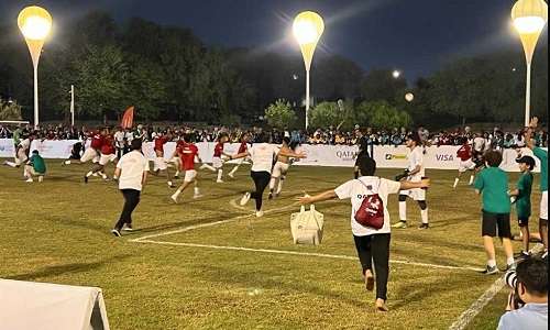 فرحة لاعبي منتخب مصر