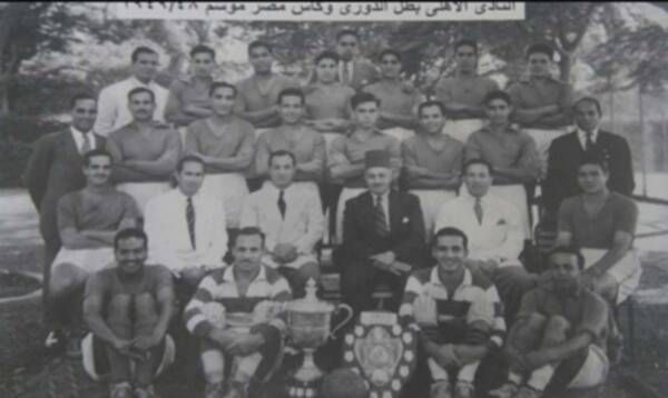 الأهلي أول بطل للدوري المصري