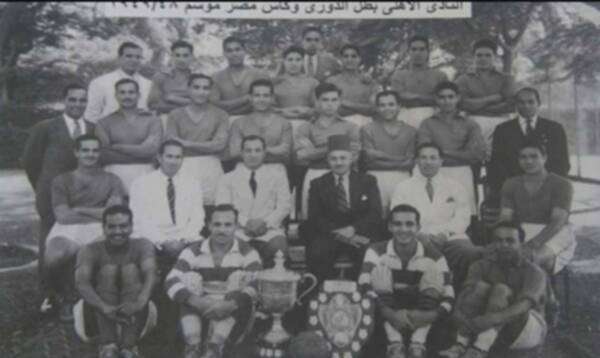 الأهلي أول بطل للدوري المصري