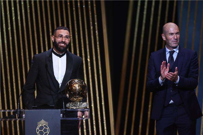 زيدان وبنزيما