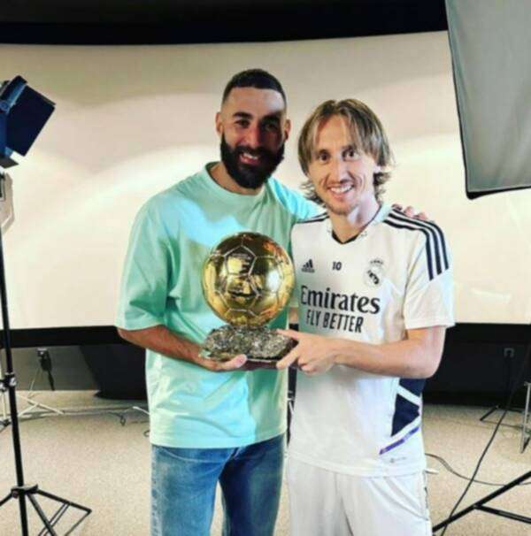 بنزيما ومودريتش