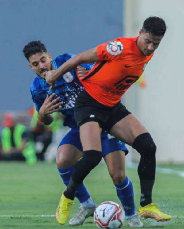 من المباراة