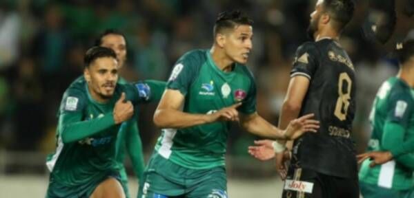 نهيري بعد تسجيل هدف فوز الرجاء