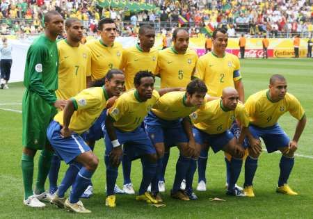 المنتخب البرازيلى فى مباراة اليوم 