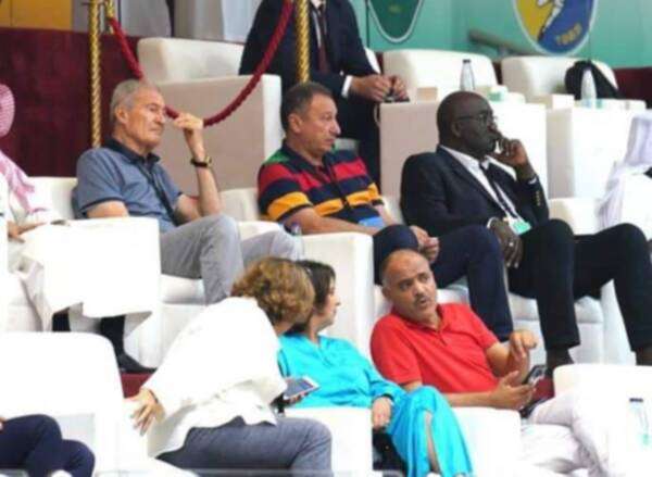 من حضور الخطيب للمباراة