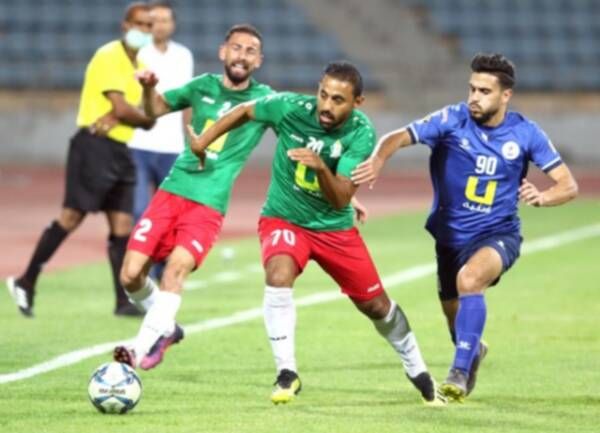 من لقاء سابق بين الرمثا والوحدات