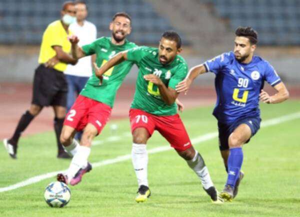 من لقاء سابق بين الرمثا والوحدات