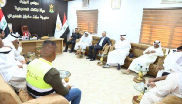 من وصول الوفود الخليجية