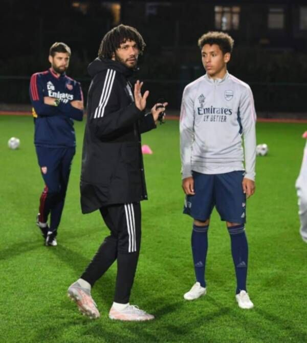 النني من تدريبات الفريق