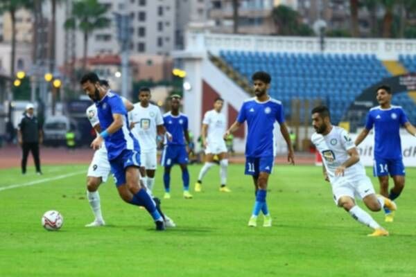 جانب من المباراة