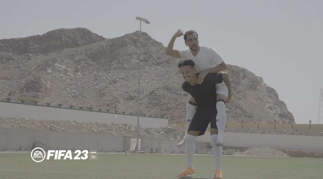 احتفال حسن الراهب مع تركي العمار