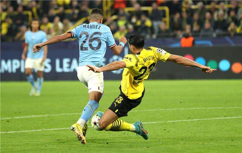 جانب من المباراة