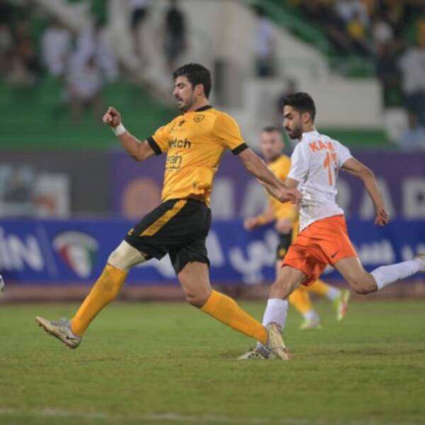 جانب من المباراة