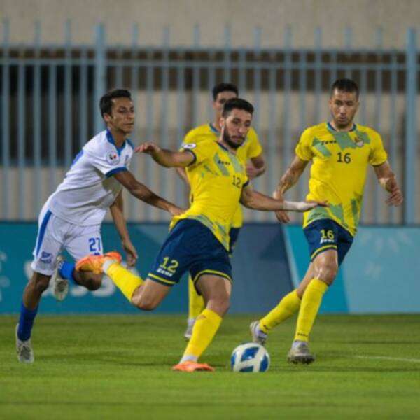 جانب من المباراة