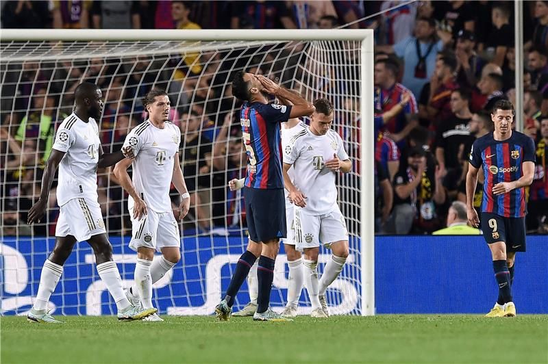 بوسكيتس أمام بايرن ميونخ