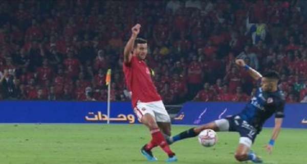 زكريا الوردي من المباراة