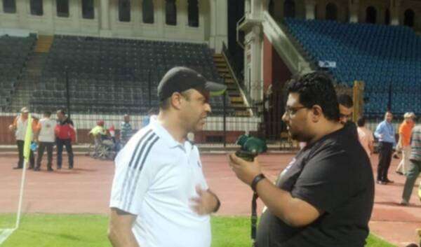 كريم بن سباعي ومراسل كووورة