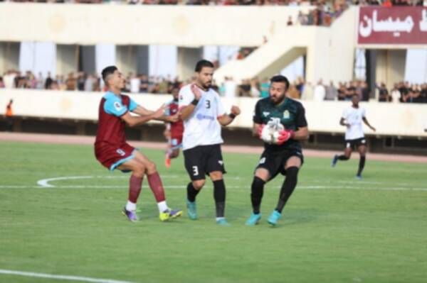 جانب من المباراة