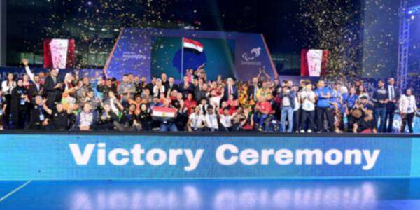 من مراسم التتويج