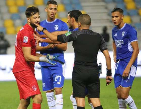 من لقاء اتحاد طنجة والمغرب الفاسي