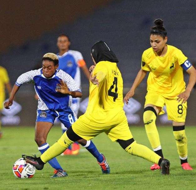 جانب من المباراة