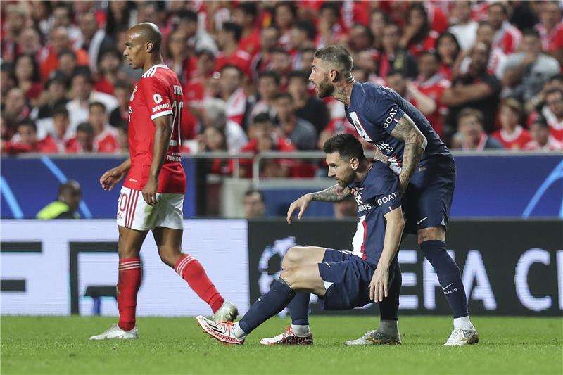 راموس مع ميسي