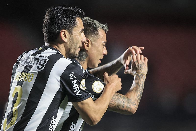 من المباراة (المصدر: أتلتيكو مينيرو)