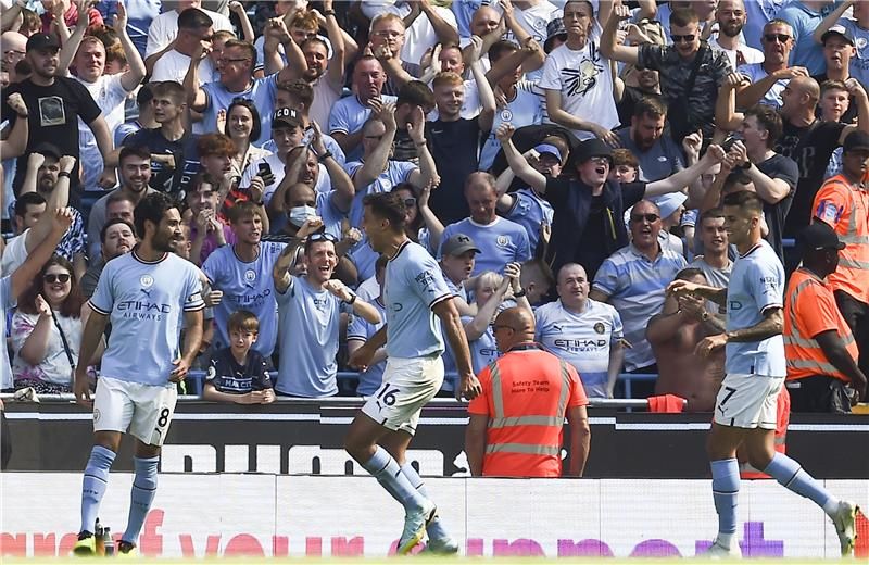 لاعبو مانشستر سيتي