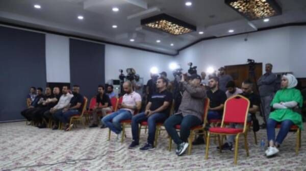 من المؤتمر الصحفي