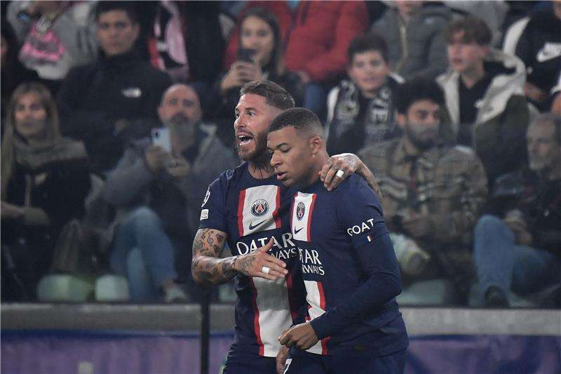 مبابي وراموس من المواجهة