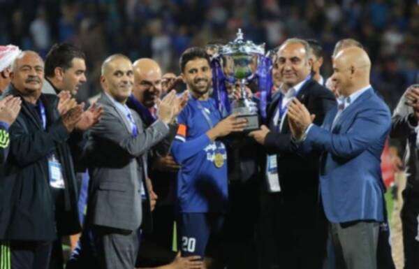 كأس الدوري الأردني من تتويج الرمثا