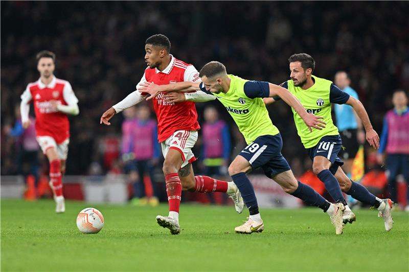 من مباراة آرسنال وزيورخ