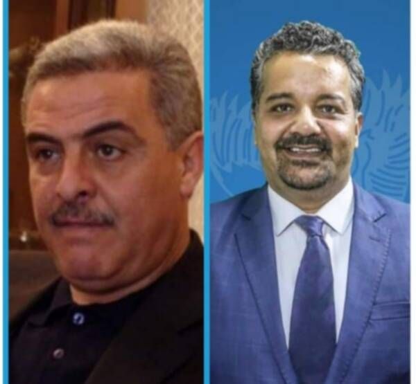 نضال الحديد وسليمان العساف