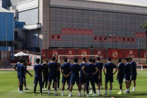 من تدريبات الأهلي