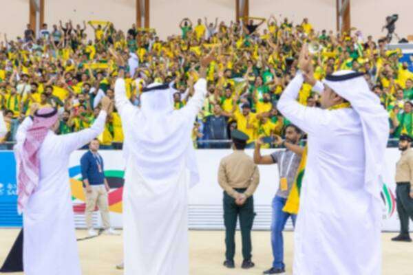 من دورة الألعاب السعودية