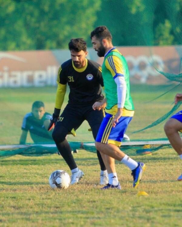 من تدريبات الفريق